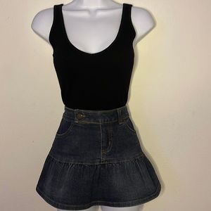 Denim skirt